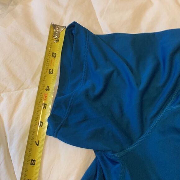 MOUNTAIN HARDWEAR, workout T, light and breathable, men’s large, aqua blue - Picture 13 of 14